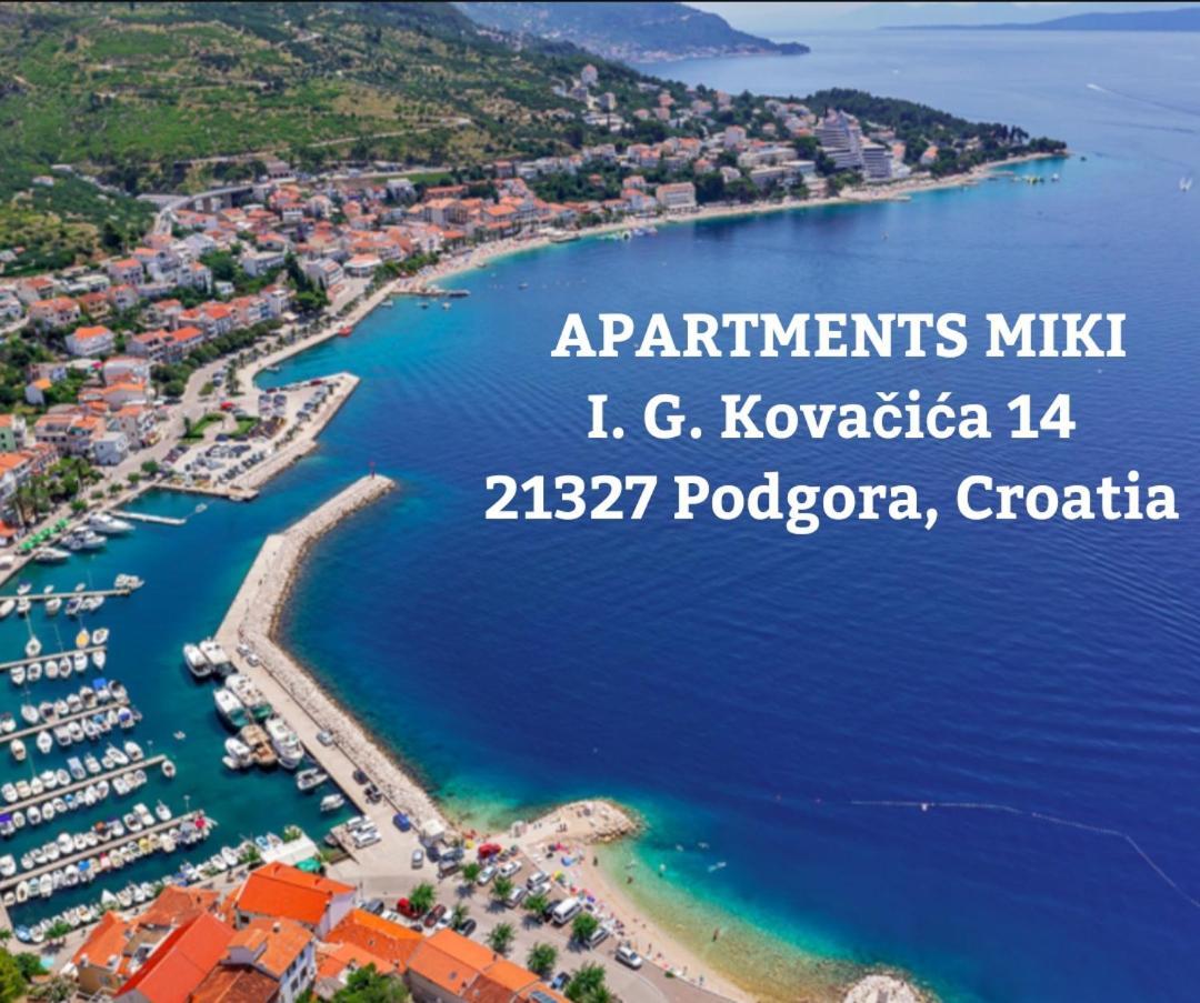 Apartmani Miki Podgora Exterior photo